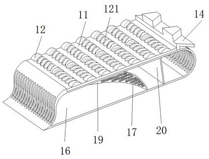 Hibiscus cannabinus bark cleaning device for linen production