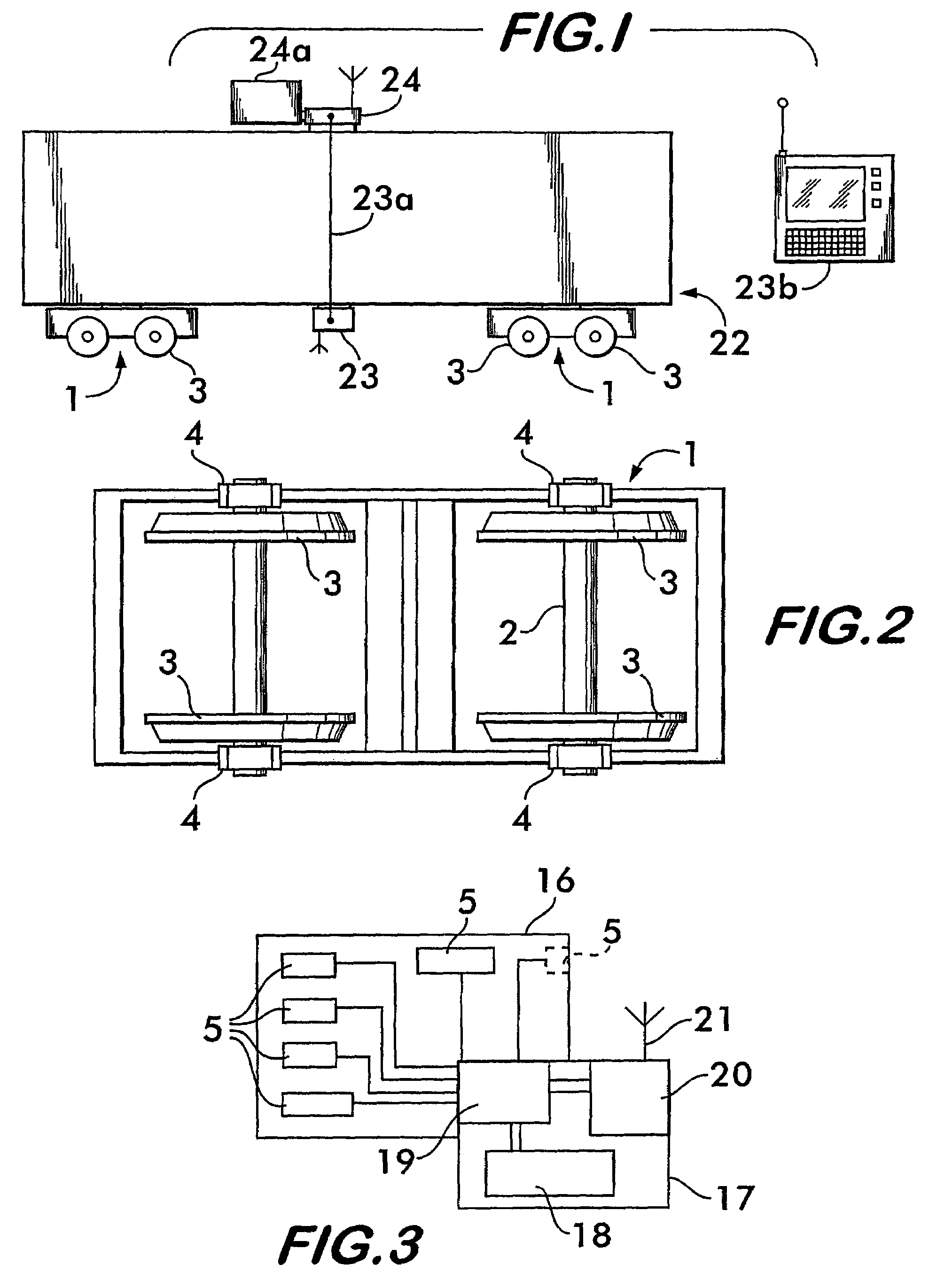 Railroad train monitoring system