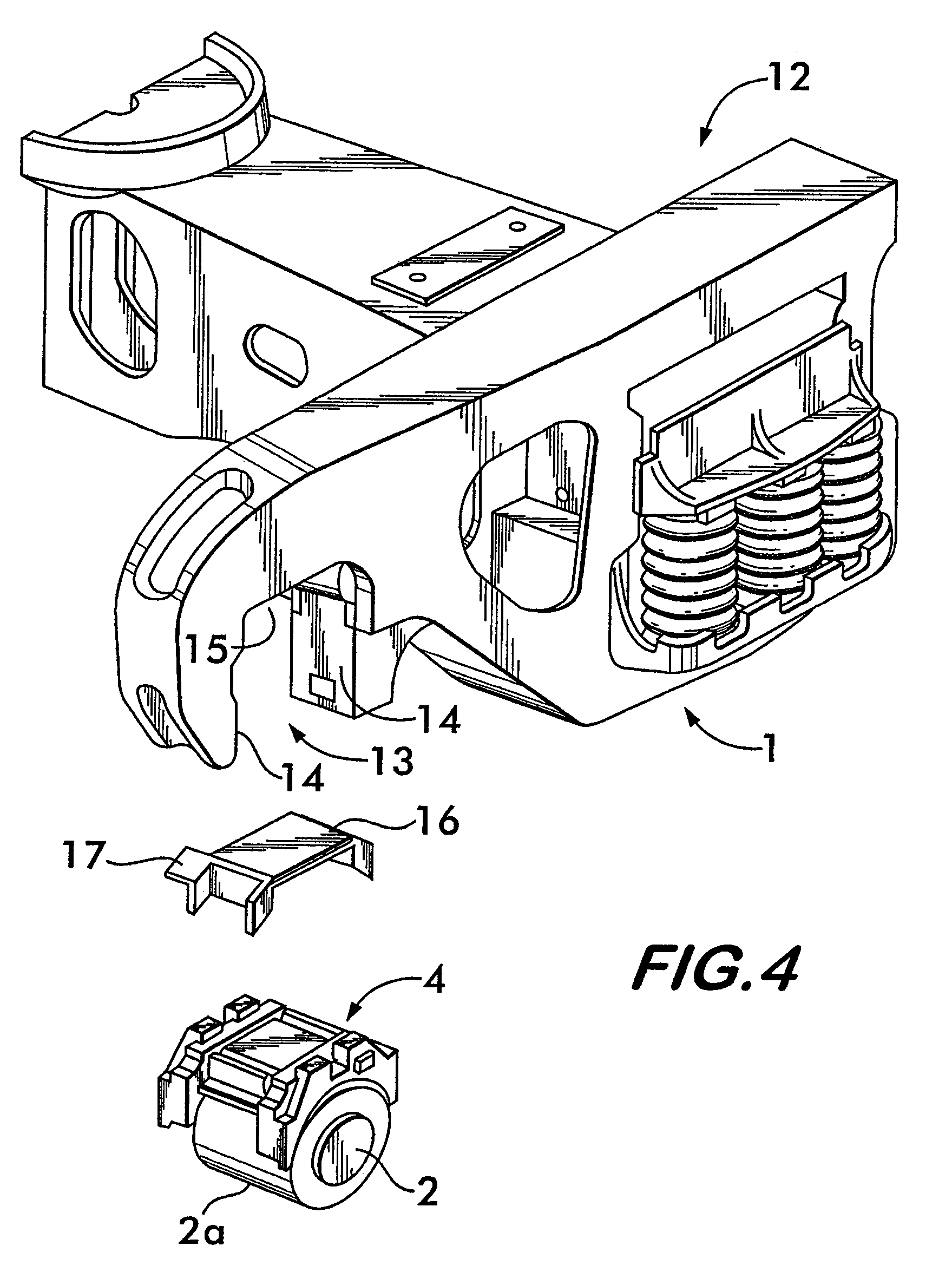 Railroad train monitoring system