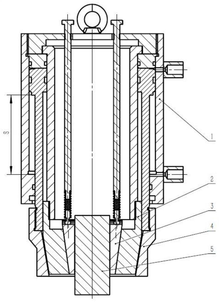 Hydraulic key puller and key pulling method using same