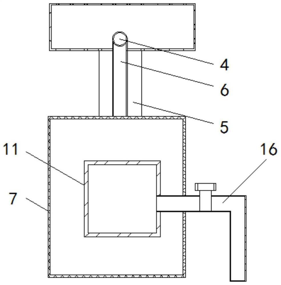 A tent outer frame that can provide temporary heating in rainy days