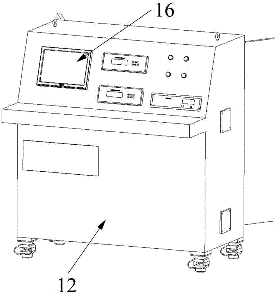 Device and method for testing service life of precision cycloidal speed reducer of robot