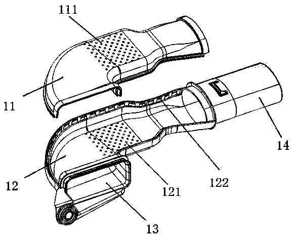 Air inlet device of automobile engine and automobile with air inlet device