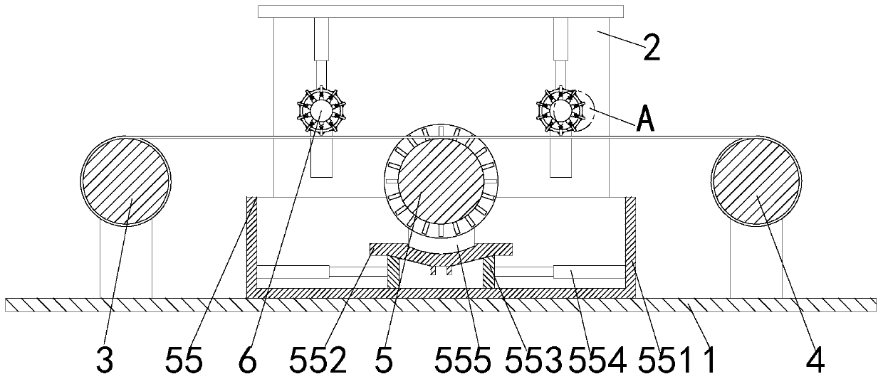 Textile yarn carding processing system