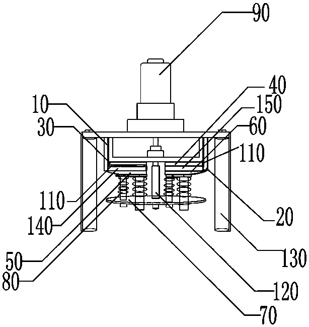 A rotary automatic reversing switch