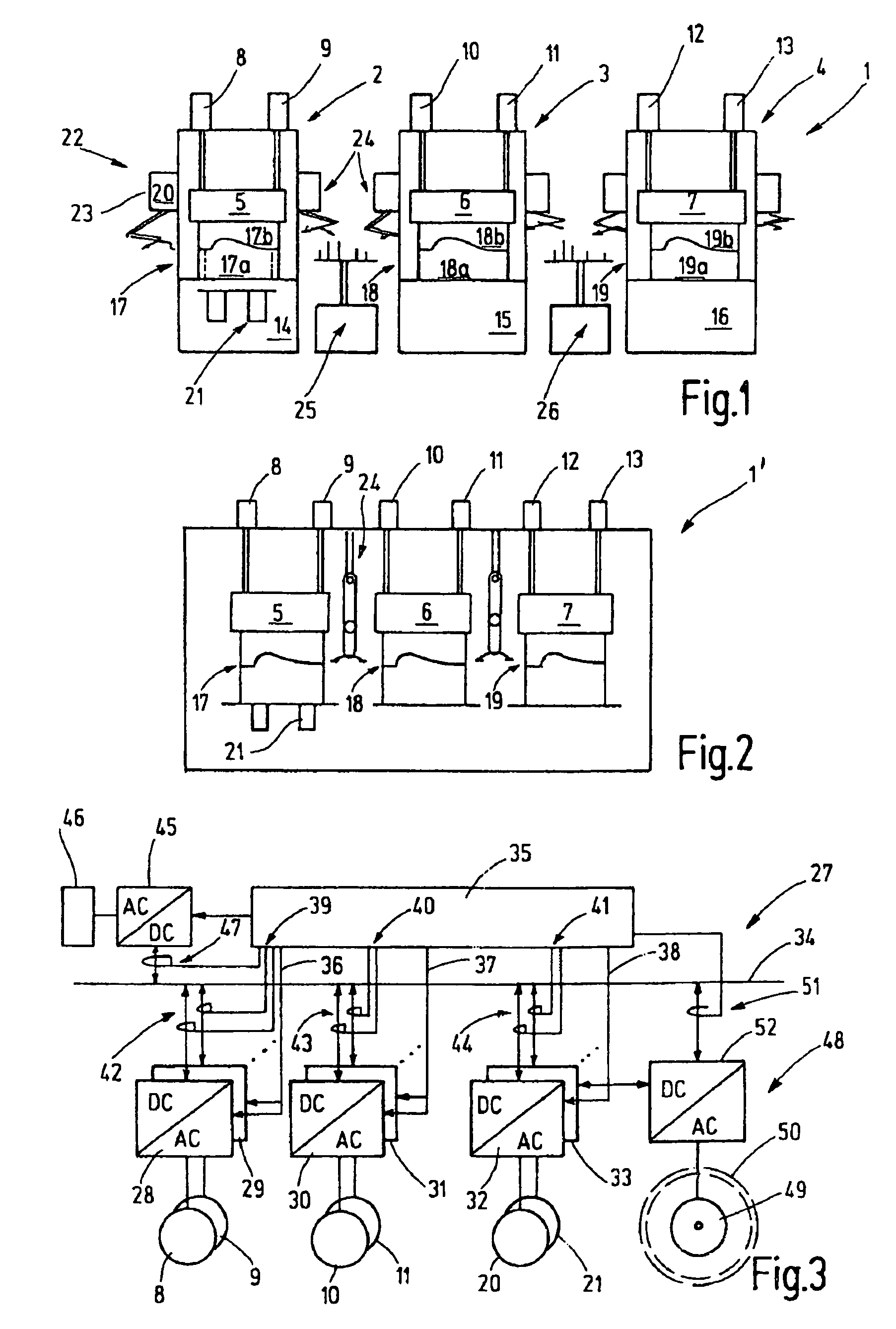 Servo-press with energy management