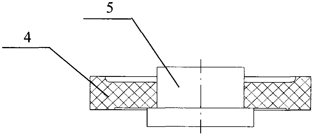 Bonding and potting method for aerial integrated motor