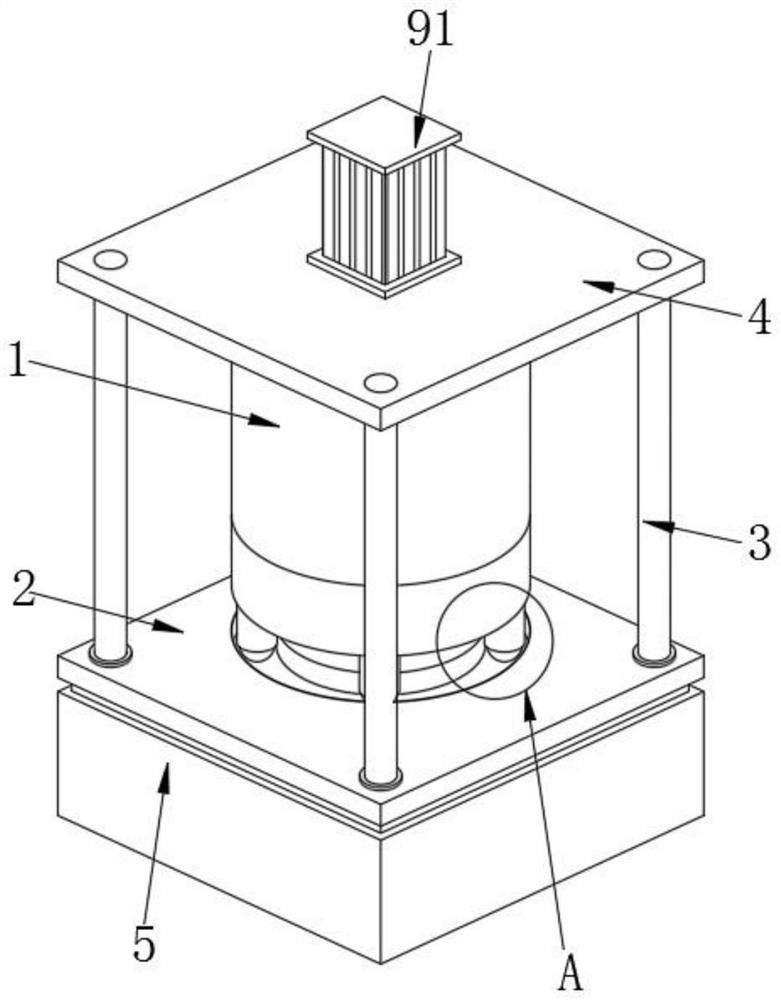 Hydrolysis reaction kettle for preparing germanium dioxide