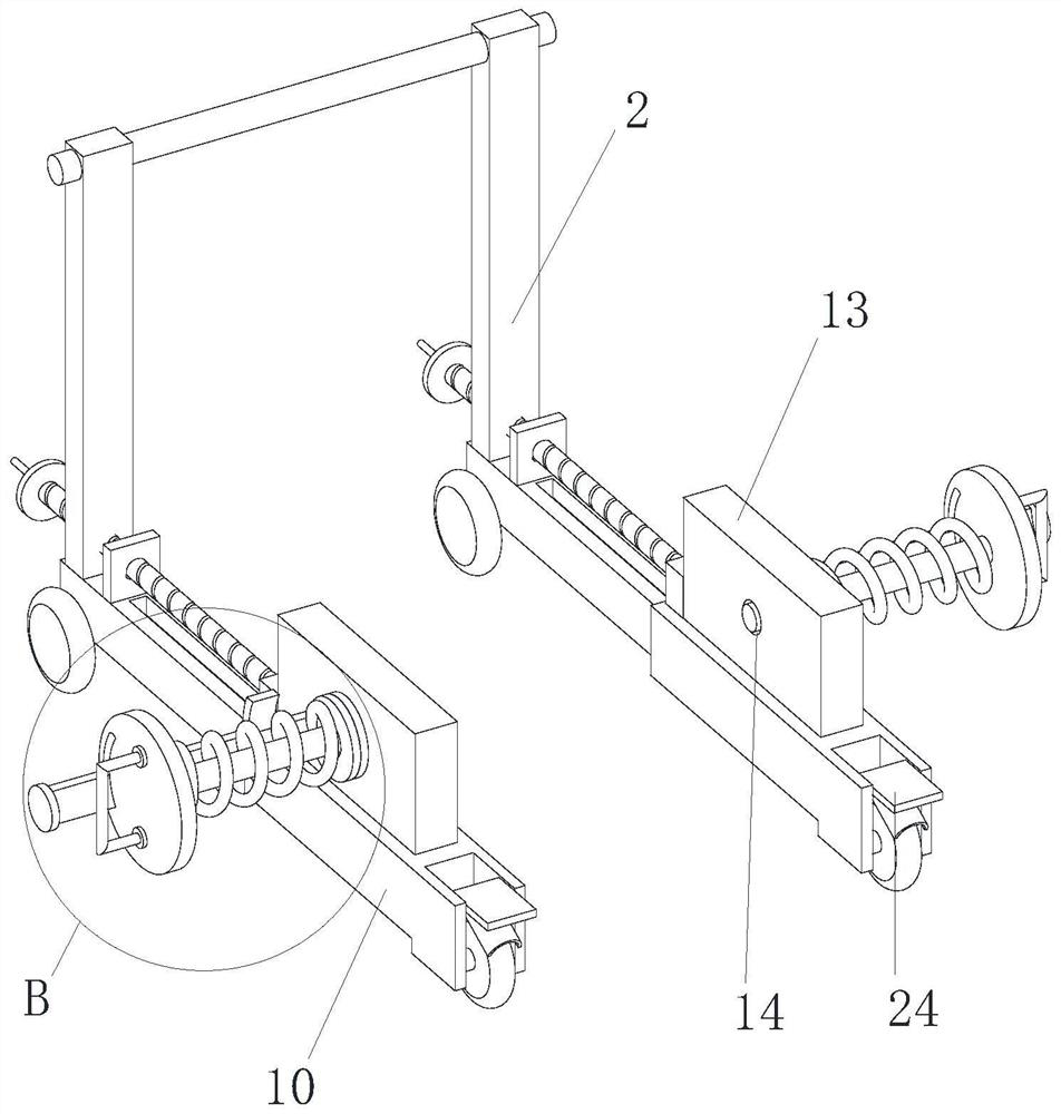 motorcycle parking rack