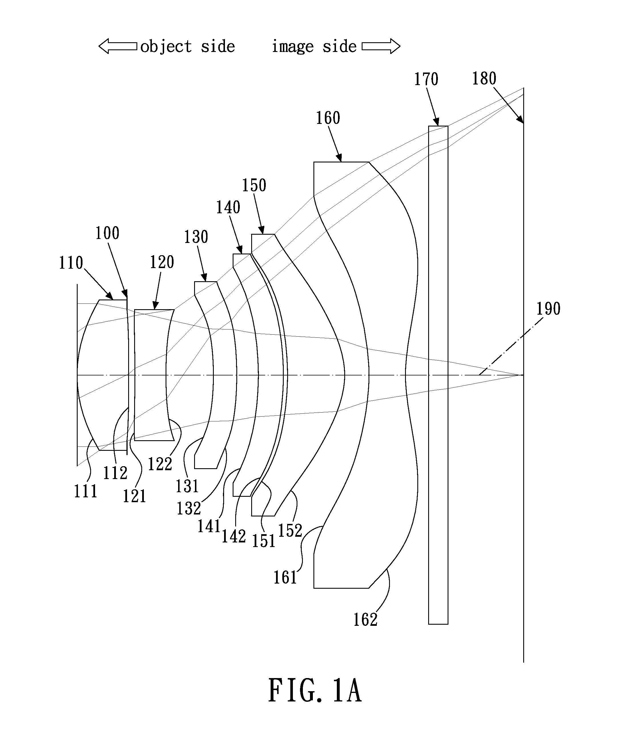 Six-piece optical lens system