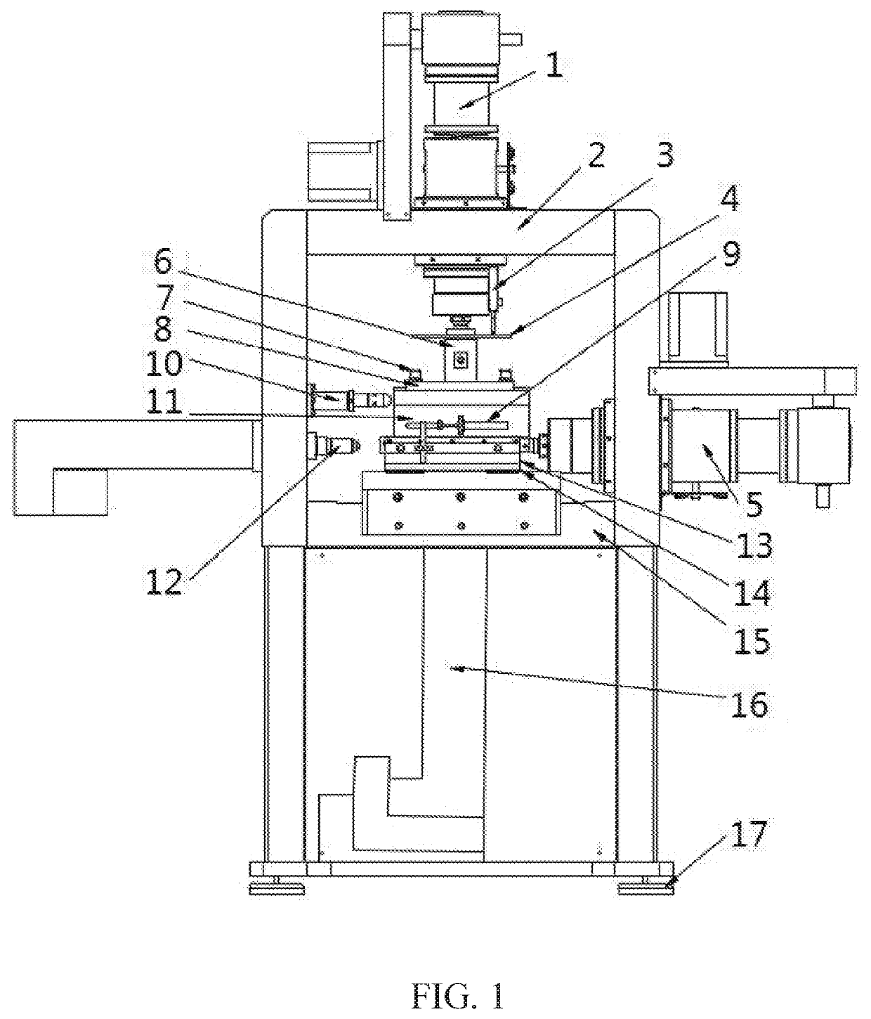 Soft rock shear rheological test system with simulation of coupled rainfall seepage and blasting vibrations