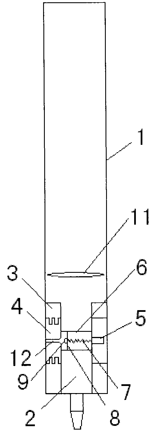 Neutral pen core capable of being repeatedly filled with ink