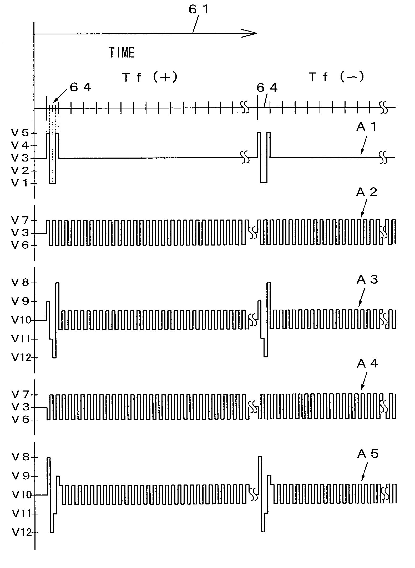 Driving method of liquid crystal display panel and liquid crystal display device