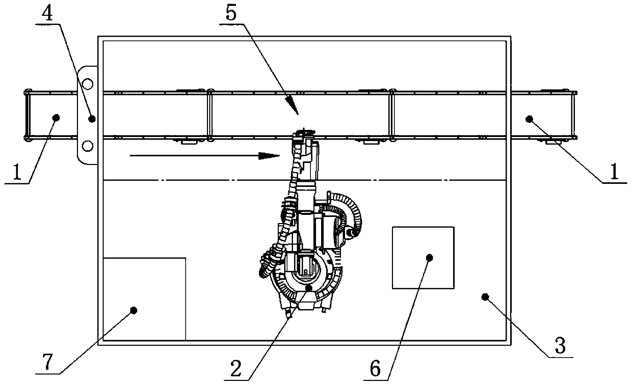 Automatic spraying system and method based on workpiece contour information three-dimensional reconstruction