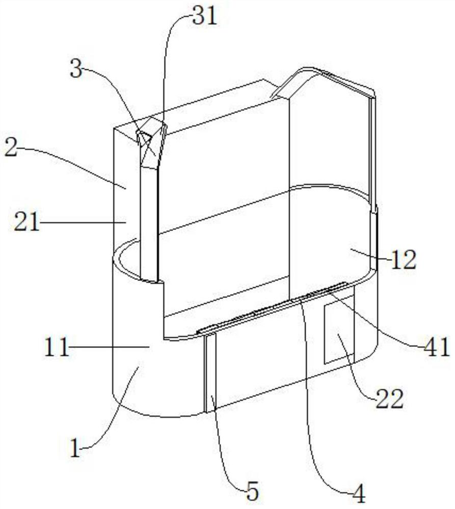 Correction training device for pigeon breasts