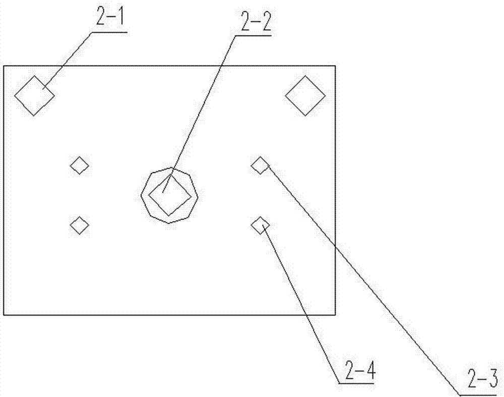 Forming and flanging die for U-shaped support frame of automobile