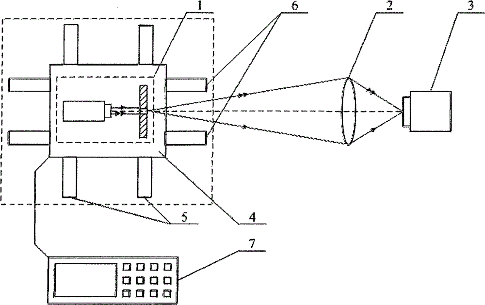 Method and device for measuring pixel pitch of image sensor by utilizing constant moving point target