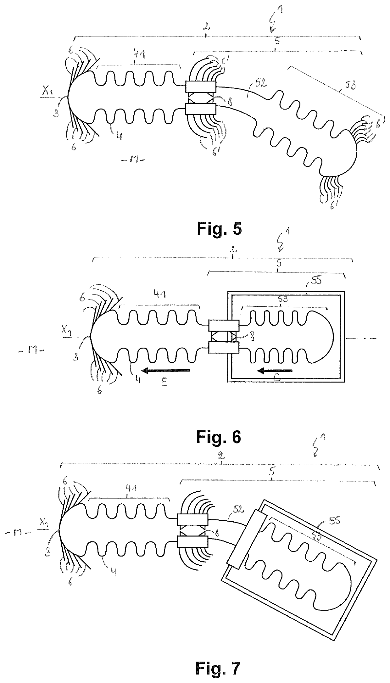 Microrobot configured to move in a viscous material