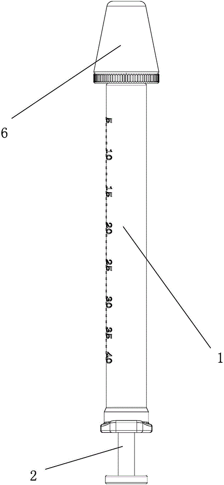 Nasal cavity suction administration device