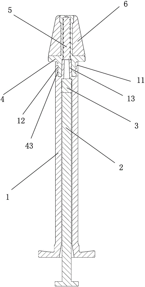 Nasal cavity suction administration device