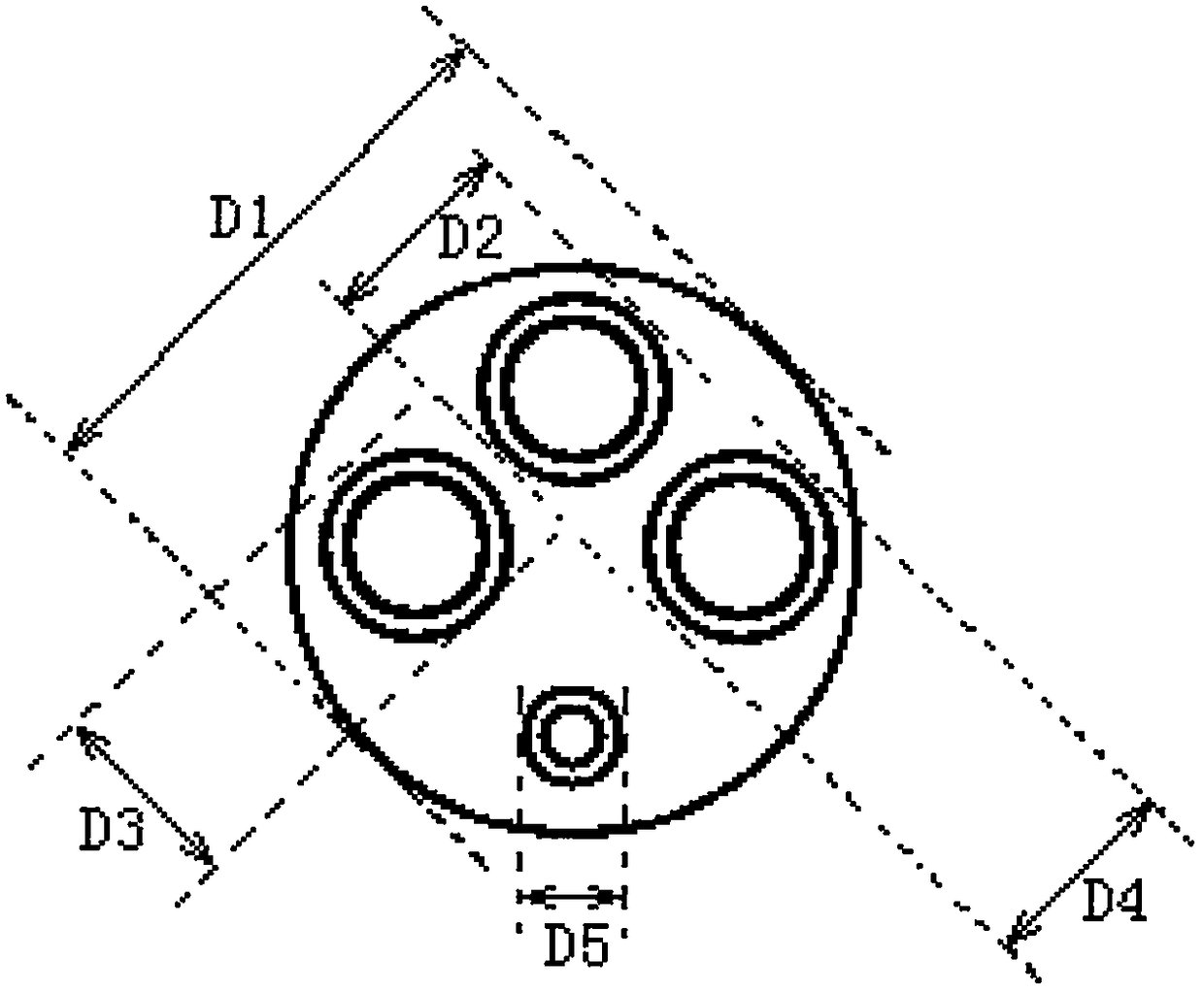 Feedback-type energy transmission optical fiber and optical fiber energy transmission system and device