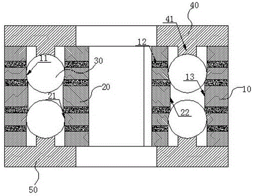 Zinc-base alloy bearing based on solid lubricating agent