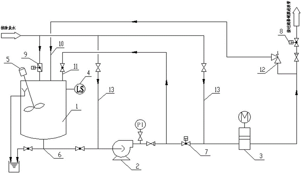 A kind of powder resin filter online film laying system