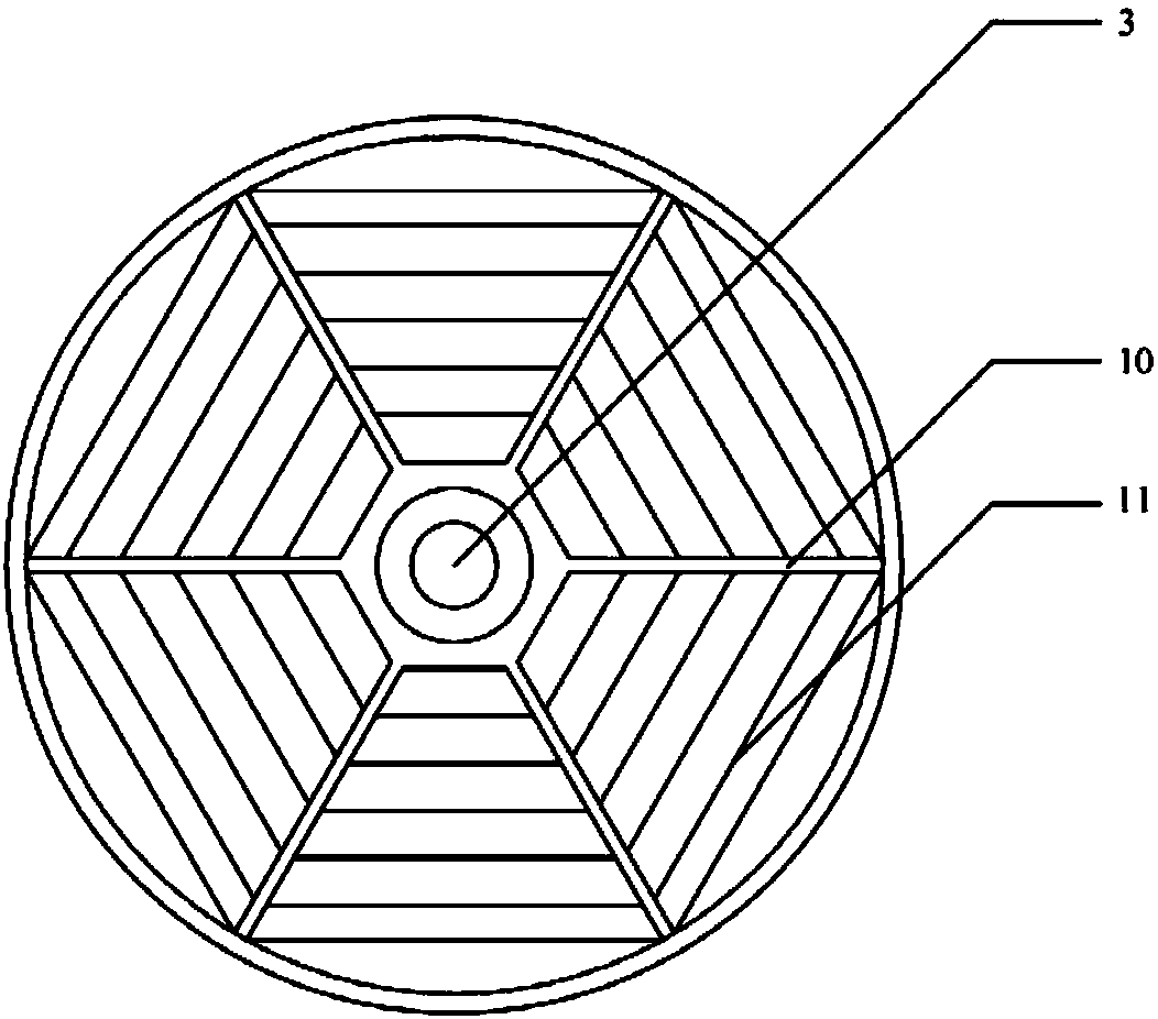 A swirl coupling deep desulfurization strengthening module