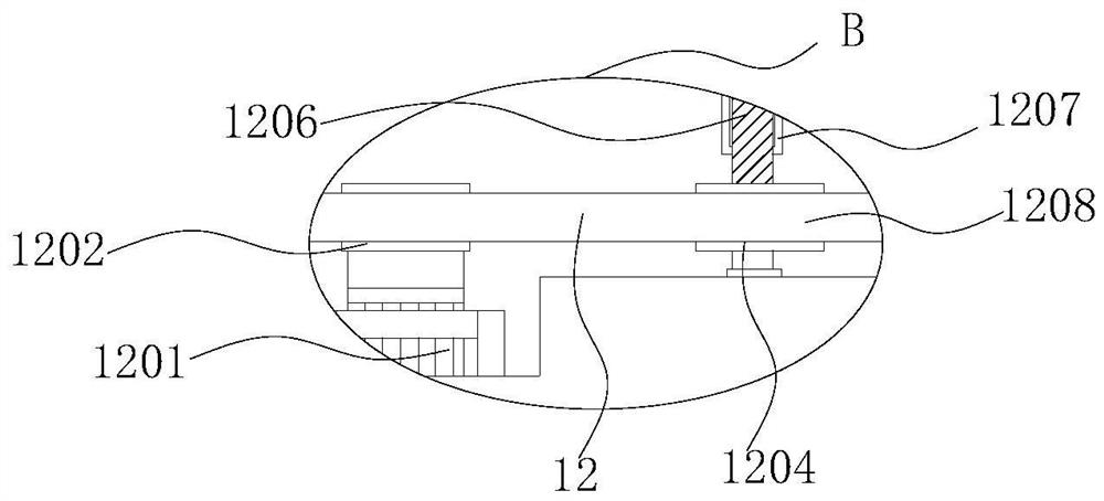 Part clamping device for automobile part production