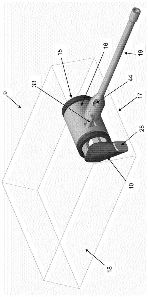 Ejector for ejecting cartridge cases and/or connectors from ammunition chains or strips attached to primary and/or secondary weapons