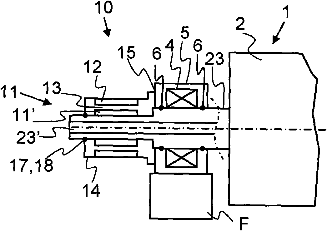 Roller driver, roller and method