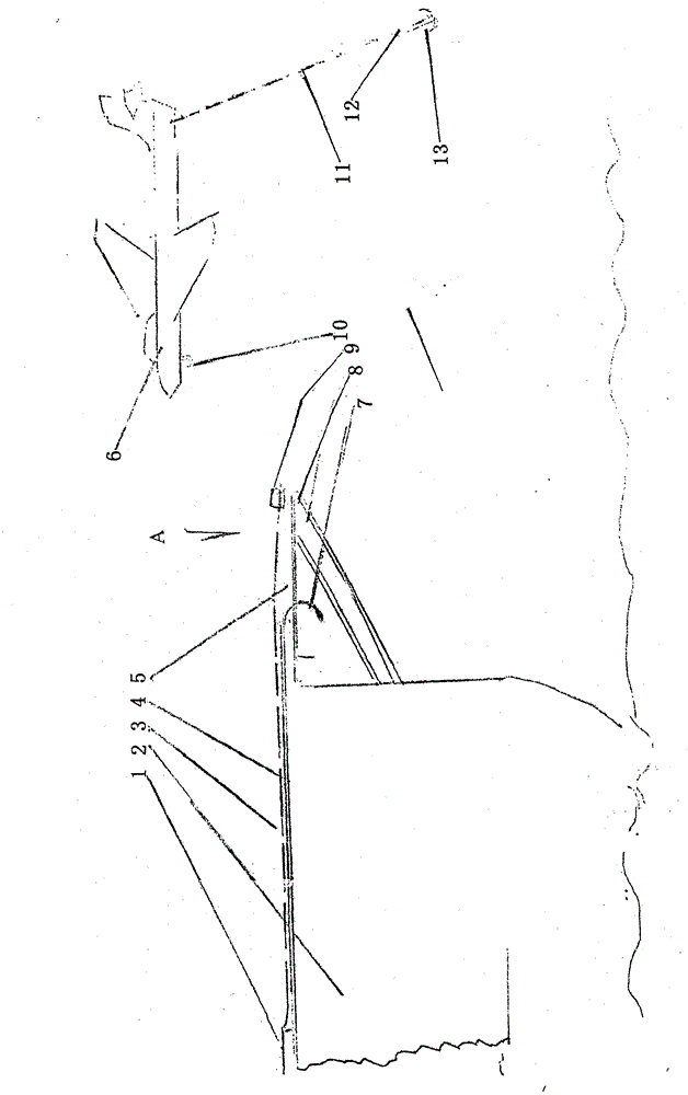 Aircraft landing advance hooking system