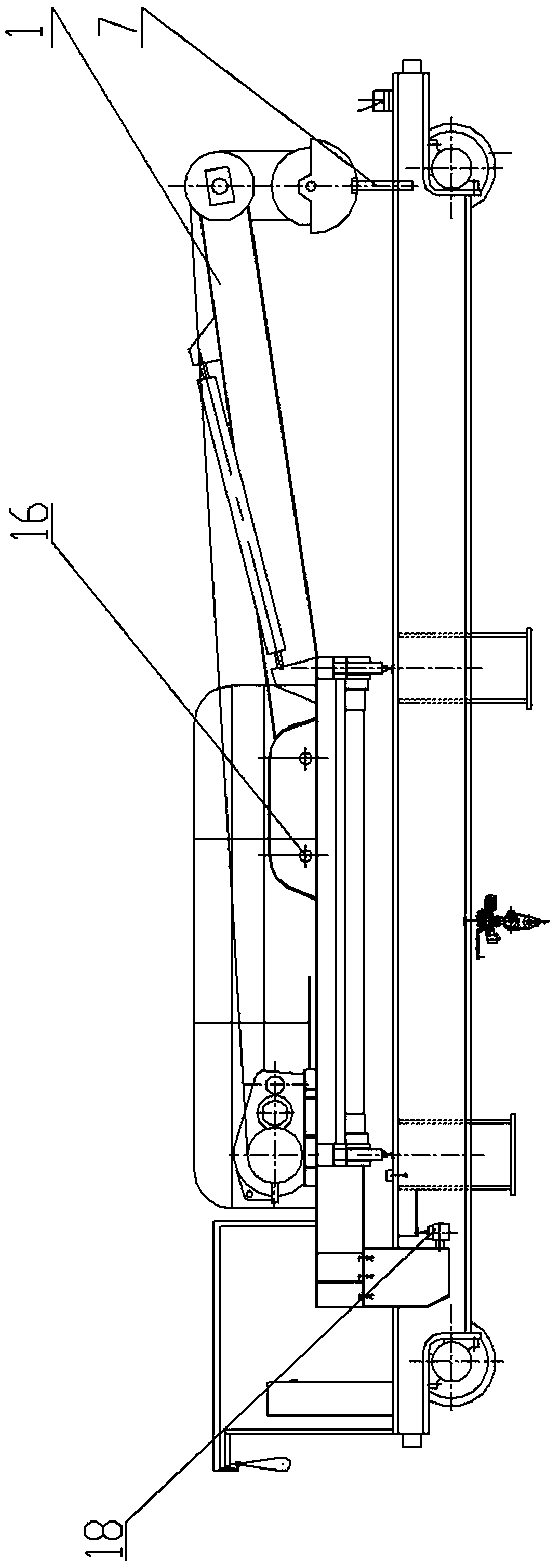 Bridge crane trolley for mine