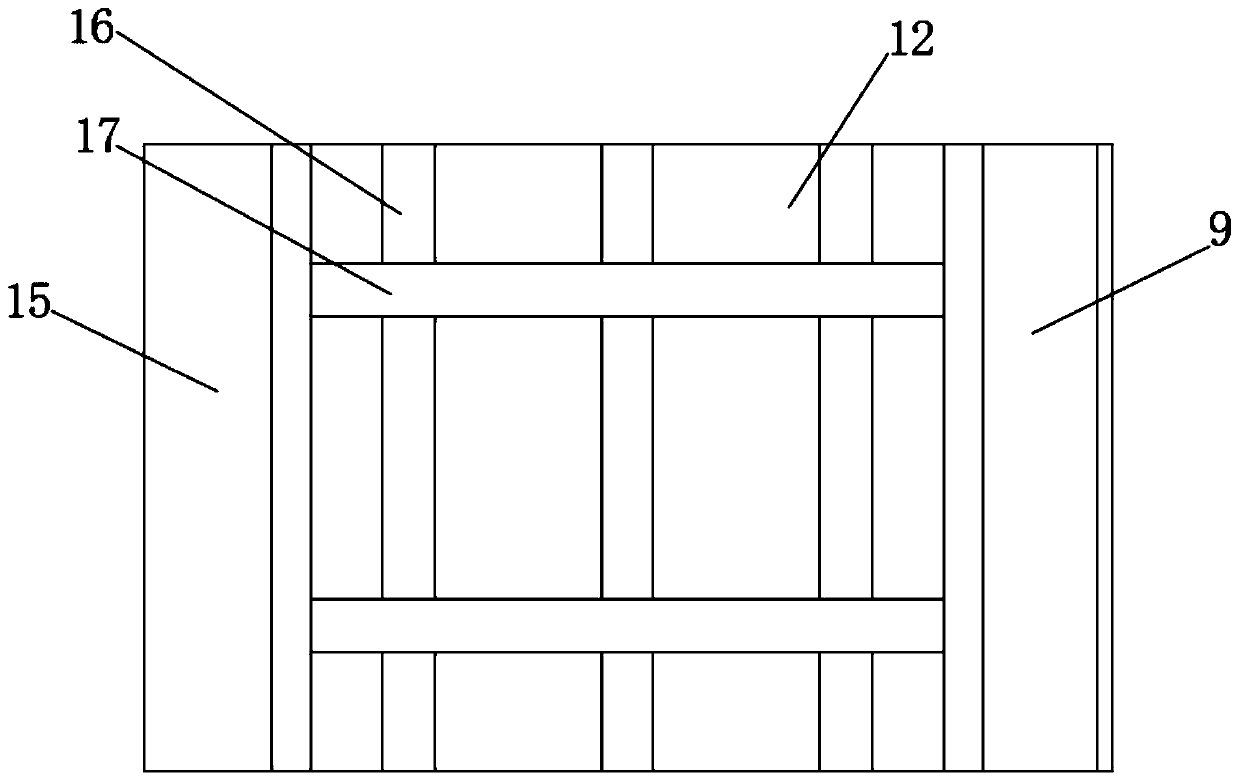 Damp-proof environment-friendly novel wood floor material