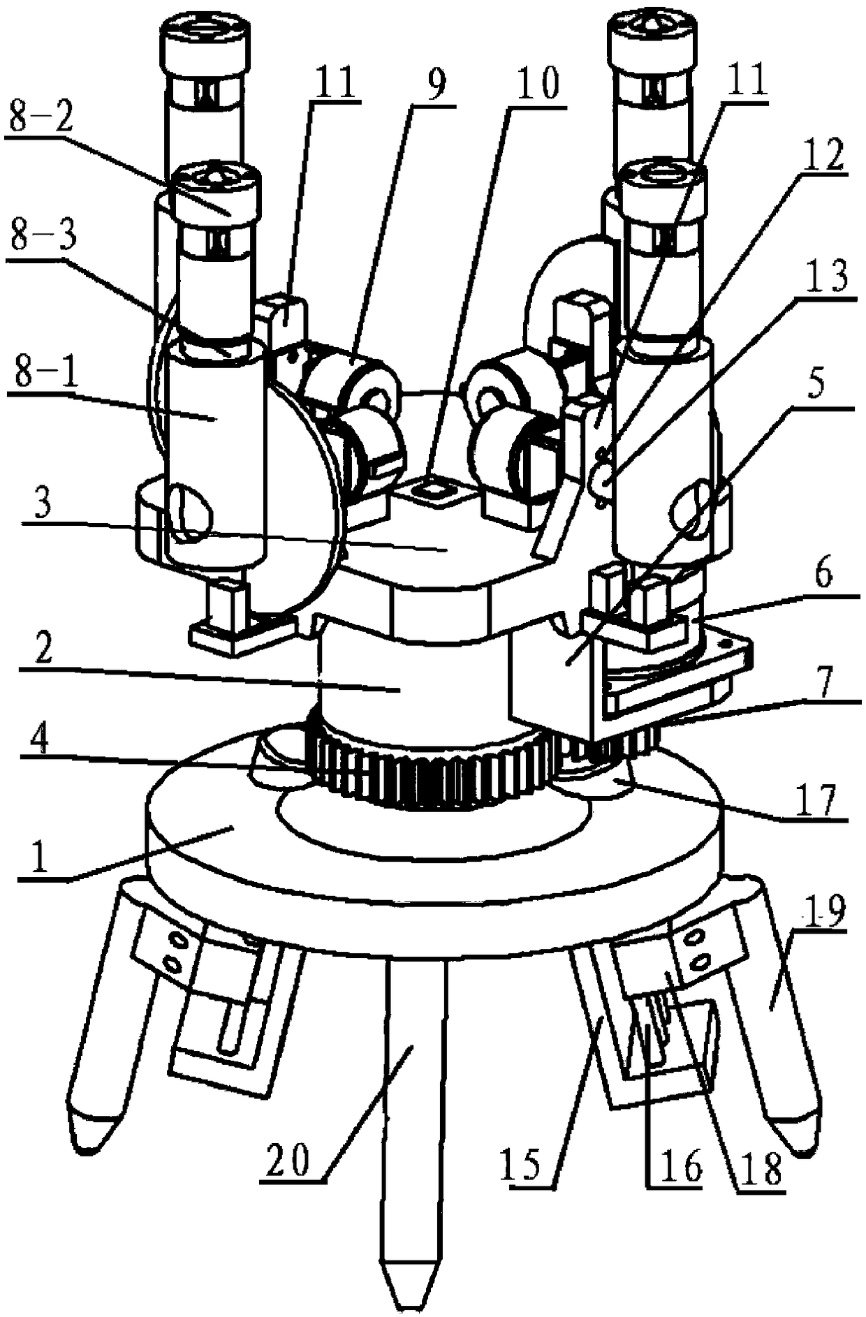 Laser line projection device