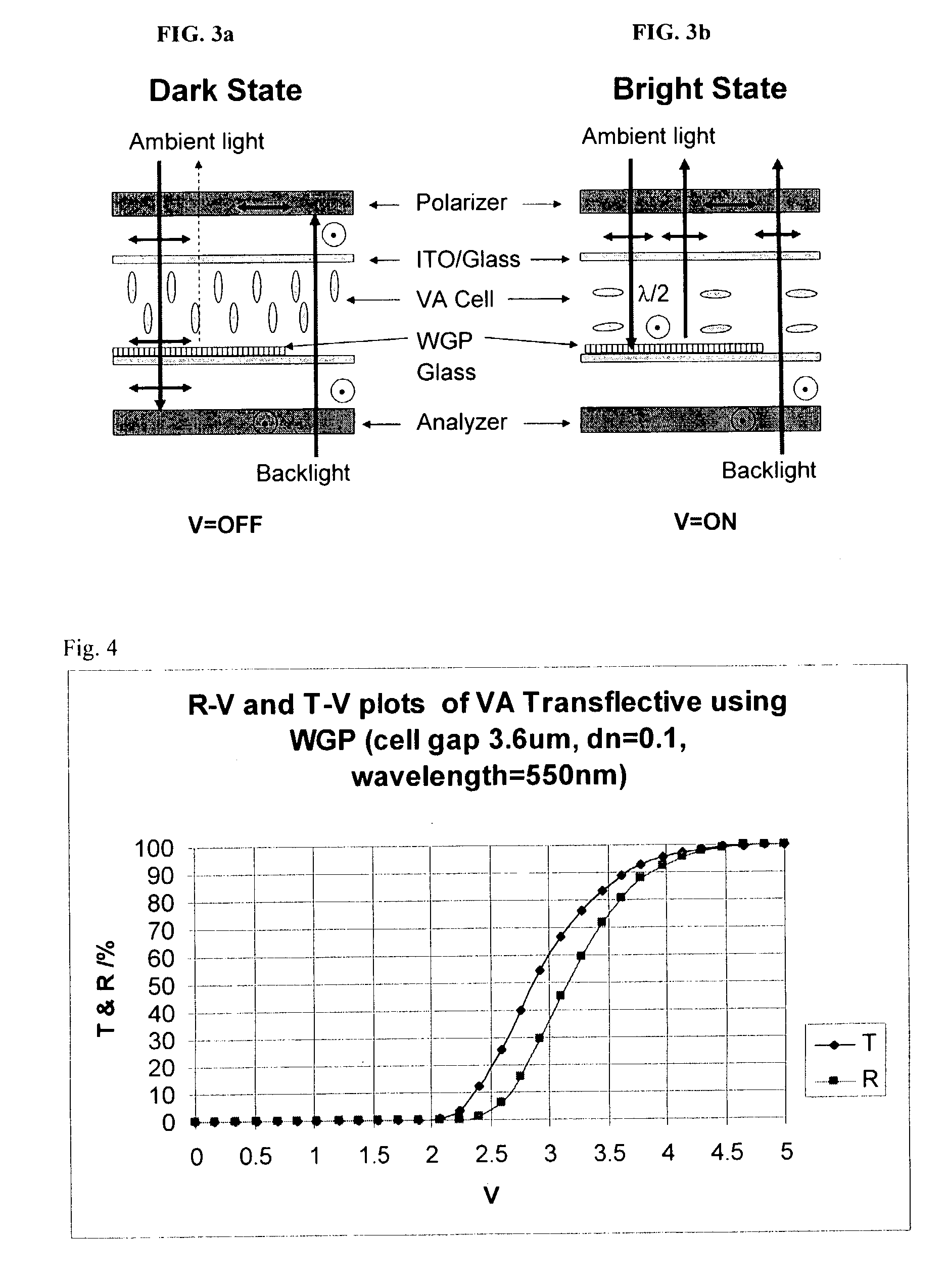 Reflective and transflective liquid crystal display using a wire grid polarizer