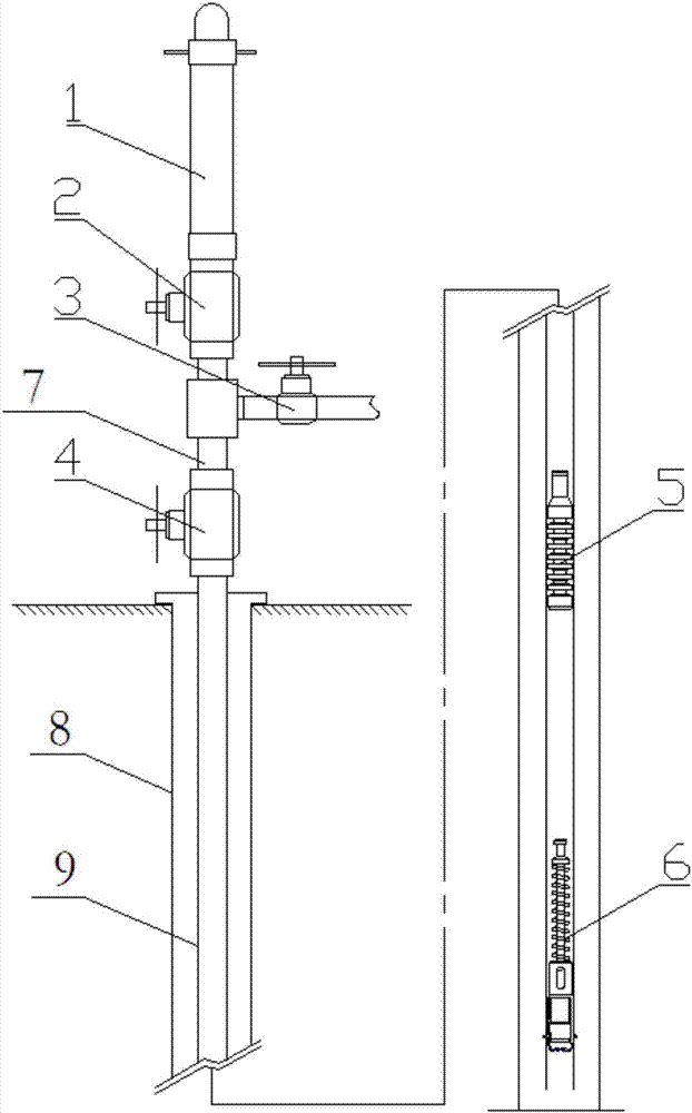 Drainage gas recovery method and device of air-lift combination of foam and plunger