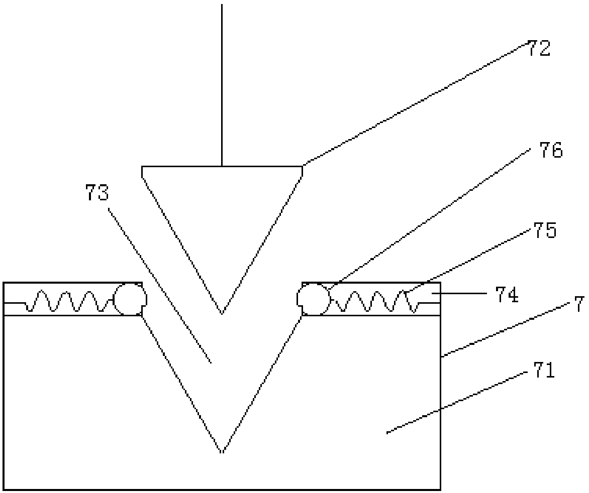 A kind of automatic monitoring device for slope displacement and using method thereof