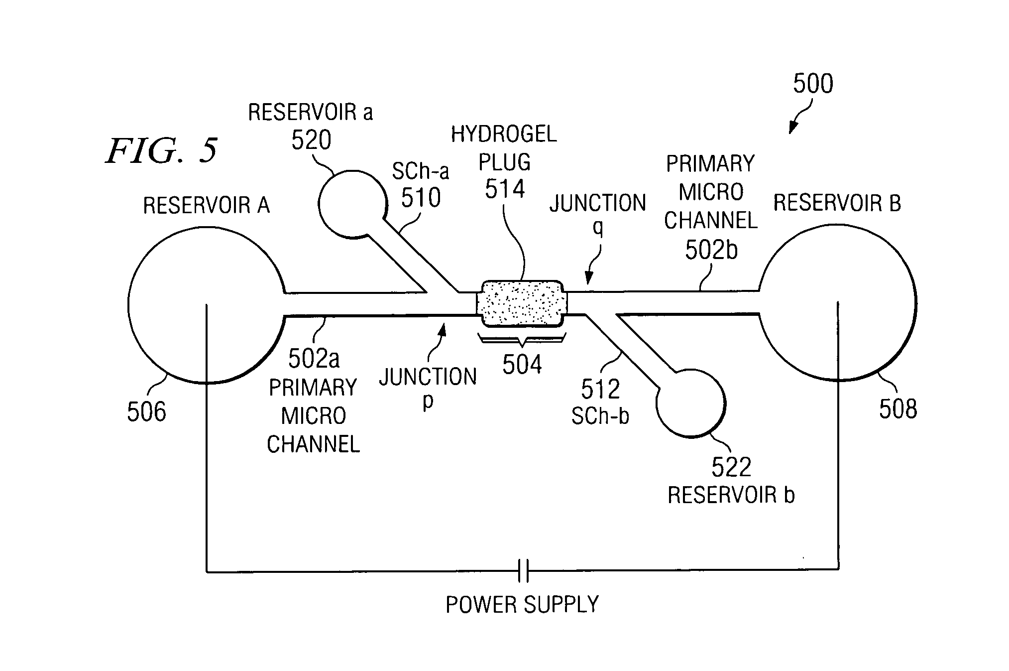 System and method for electrokinetic trapping and concentration enrichment of analytes in a microfluidic channel