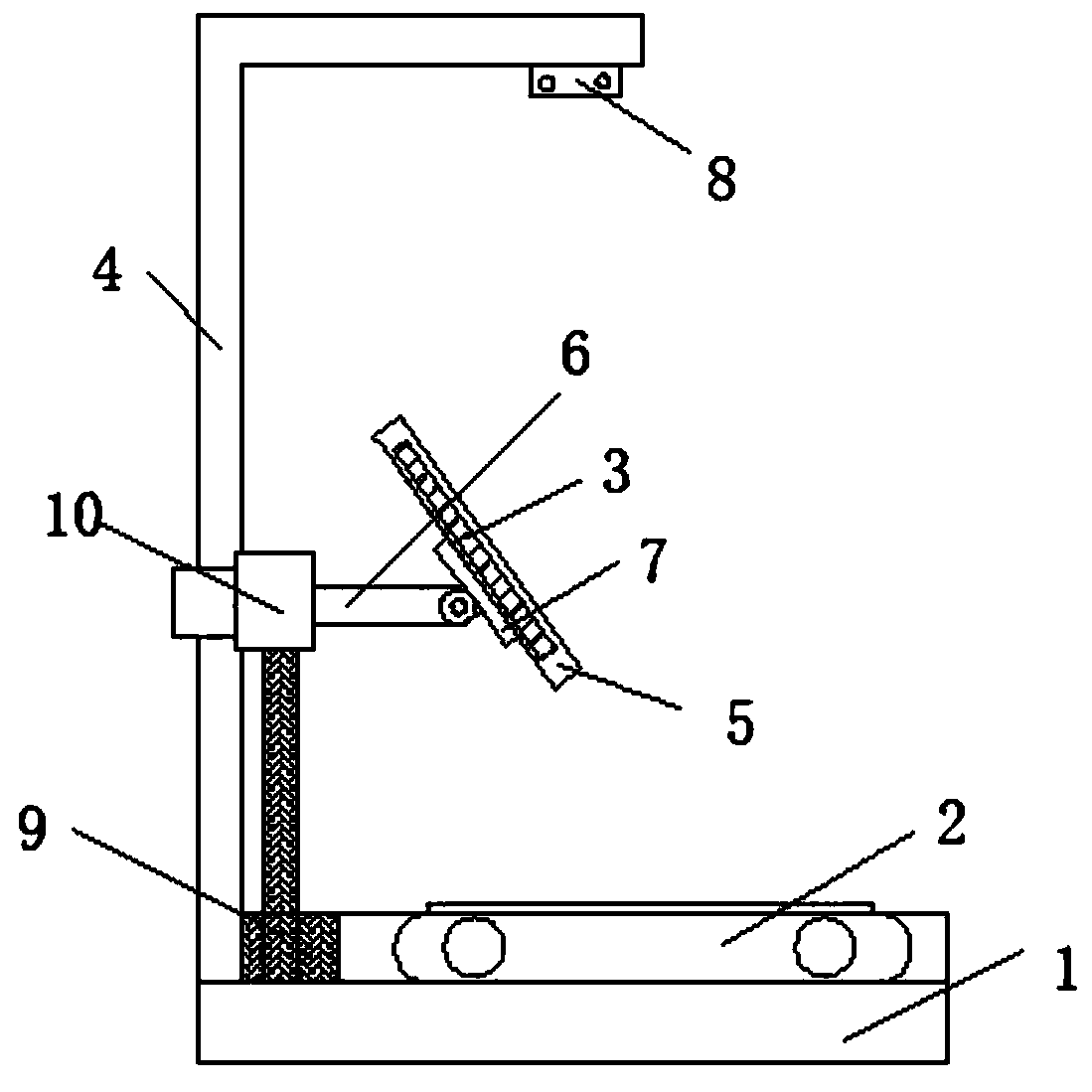 Intelligent self-adaptive running table rotary universal treadmill