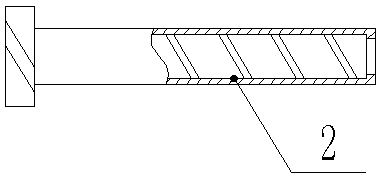 Electrical safe distance detecting ruler with signal light