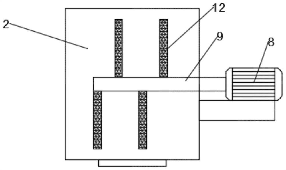 An energy-saving soil crushing device suitable for crop planting research