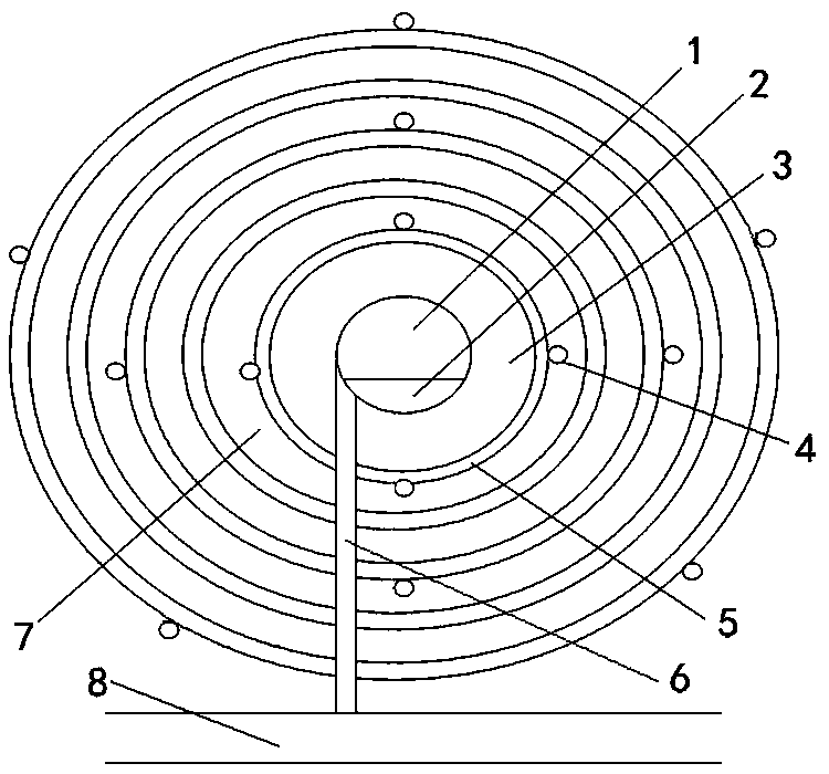 A coastal saline-alkali land ecological improvement system and its cotton high-yield planting method