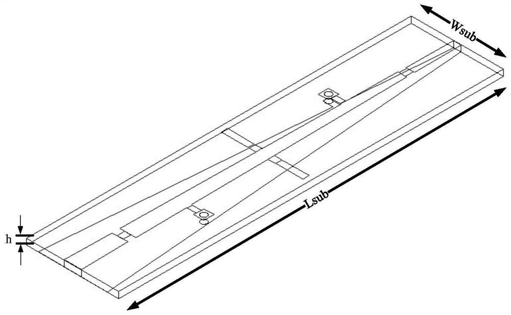 Broadband balun structure with phase adjusting function