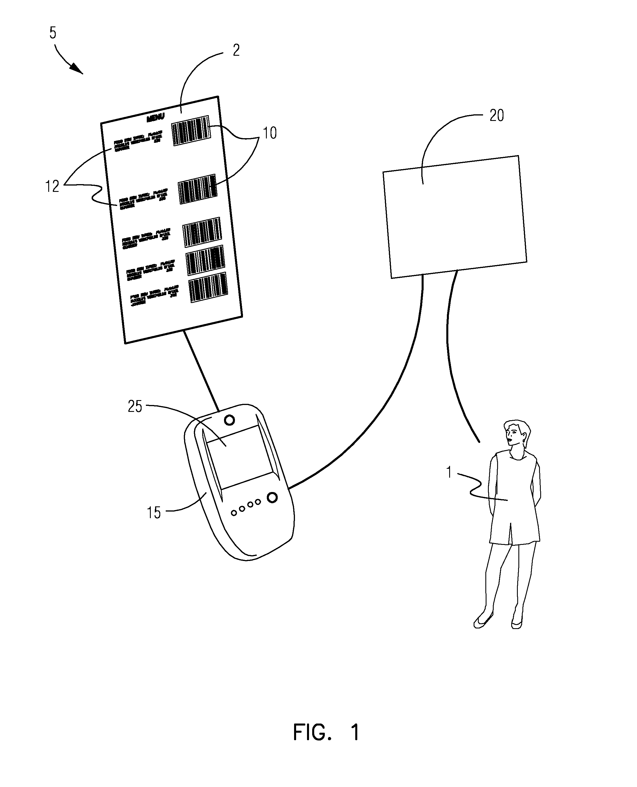 Device and method to monitor carbohydrate loads for diabetics using a bar code scanner and dosing insulin