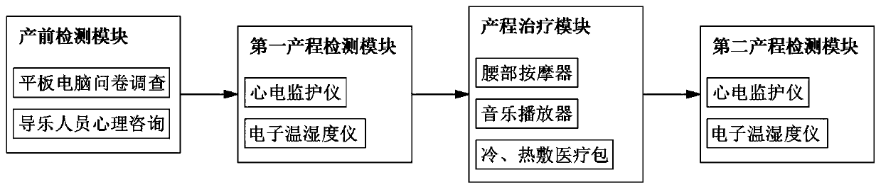 Method for assessing psychological state of woman in parturition period with high accuracy