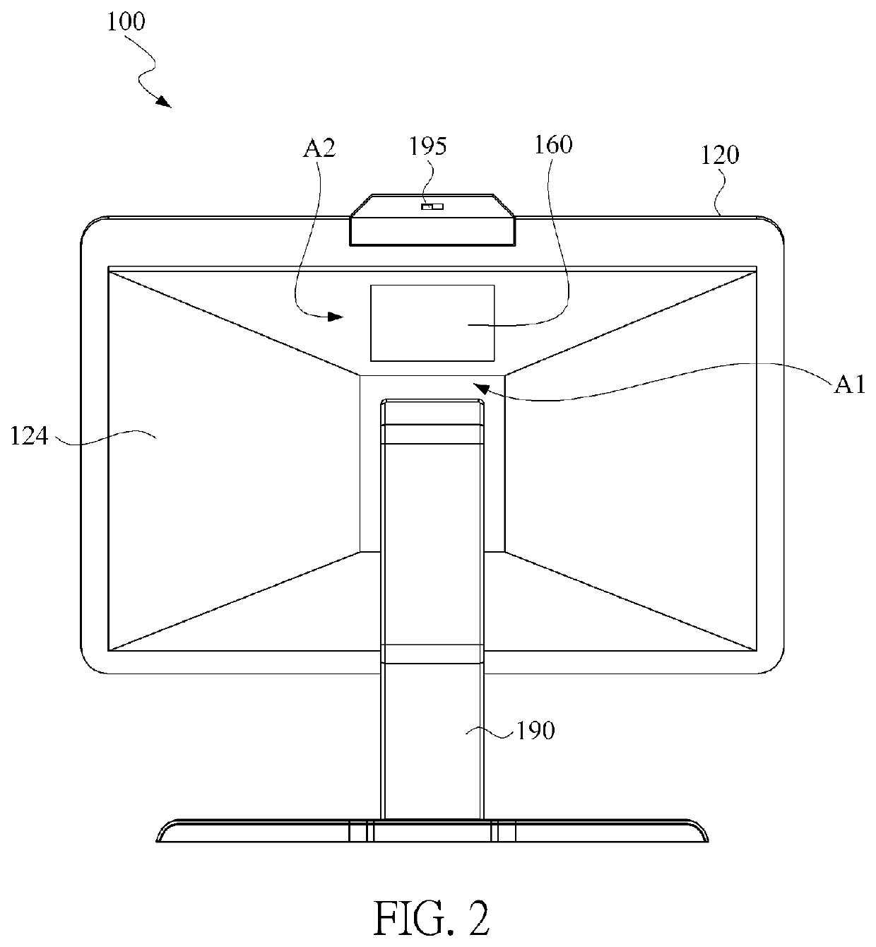 All-in-one computer and display control method thereof