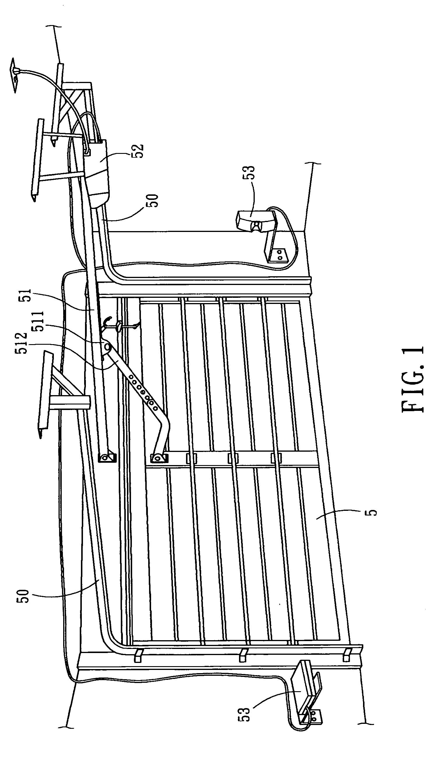 Safety device for garage door