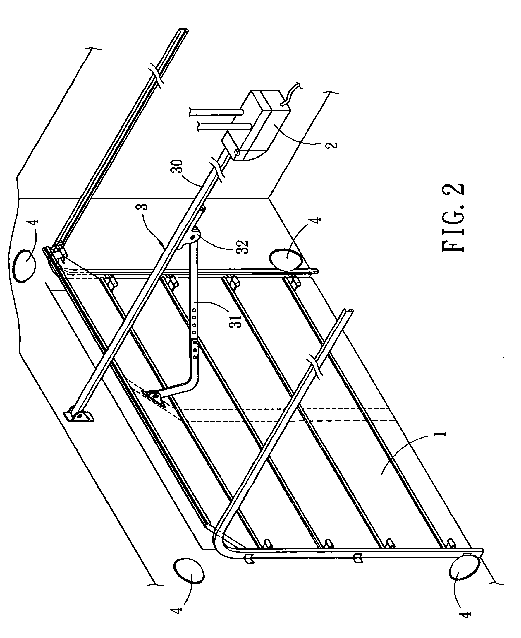 Safety device for garage door