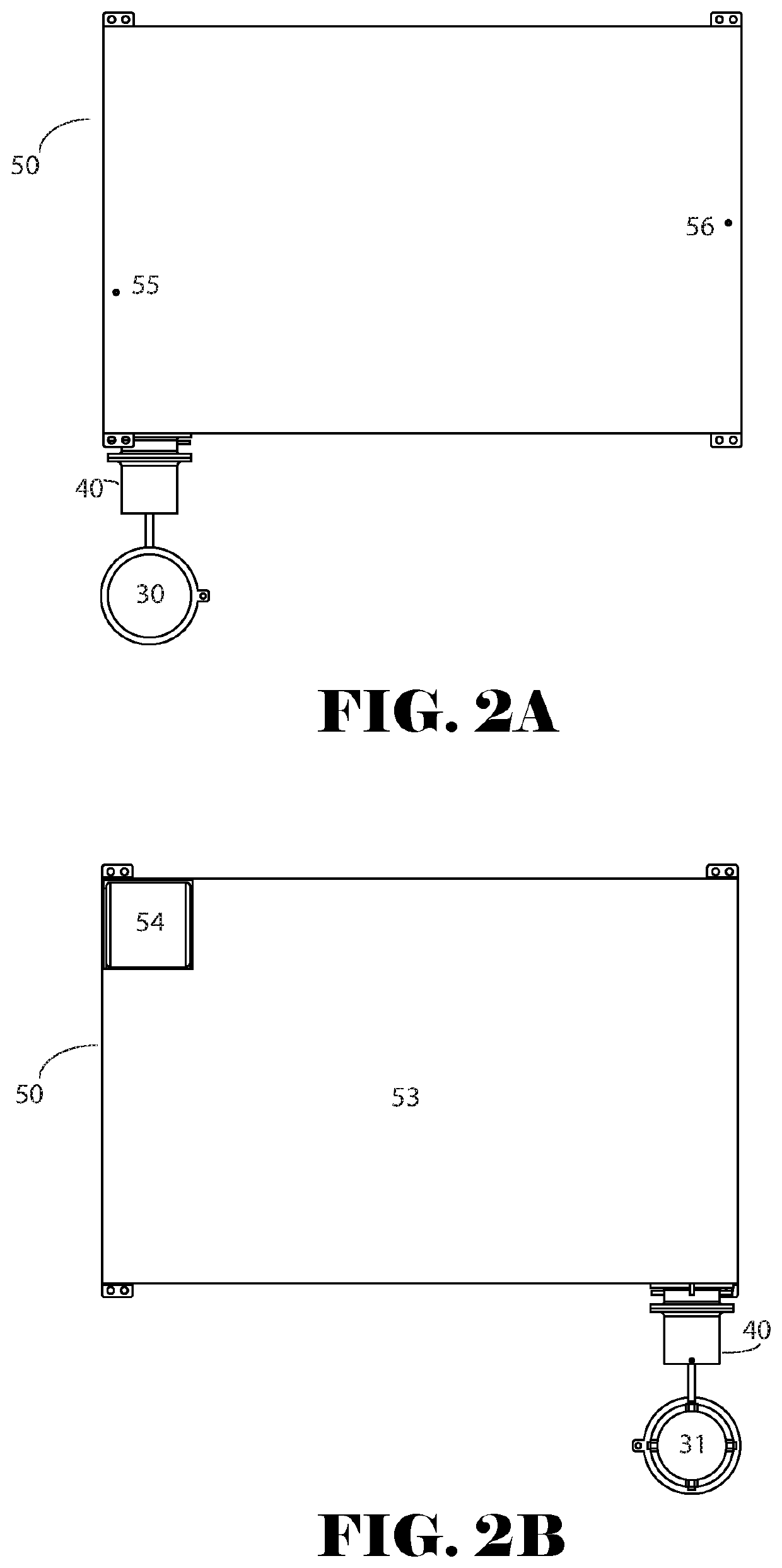 Rapid gas release system